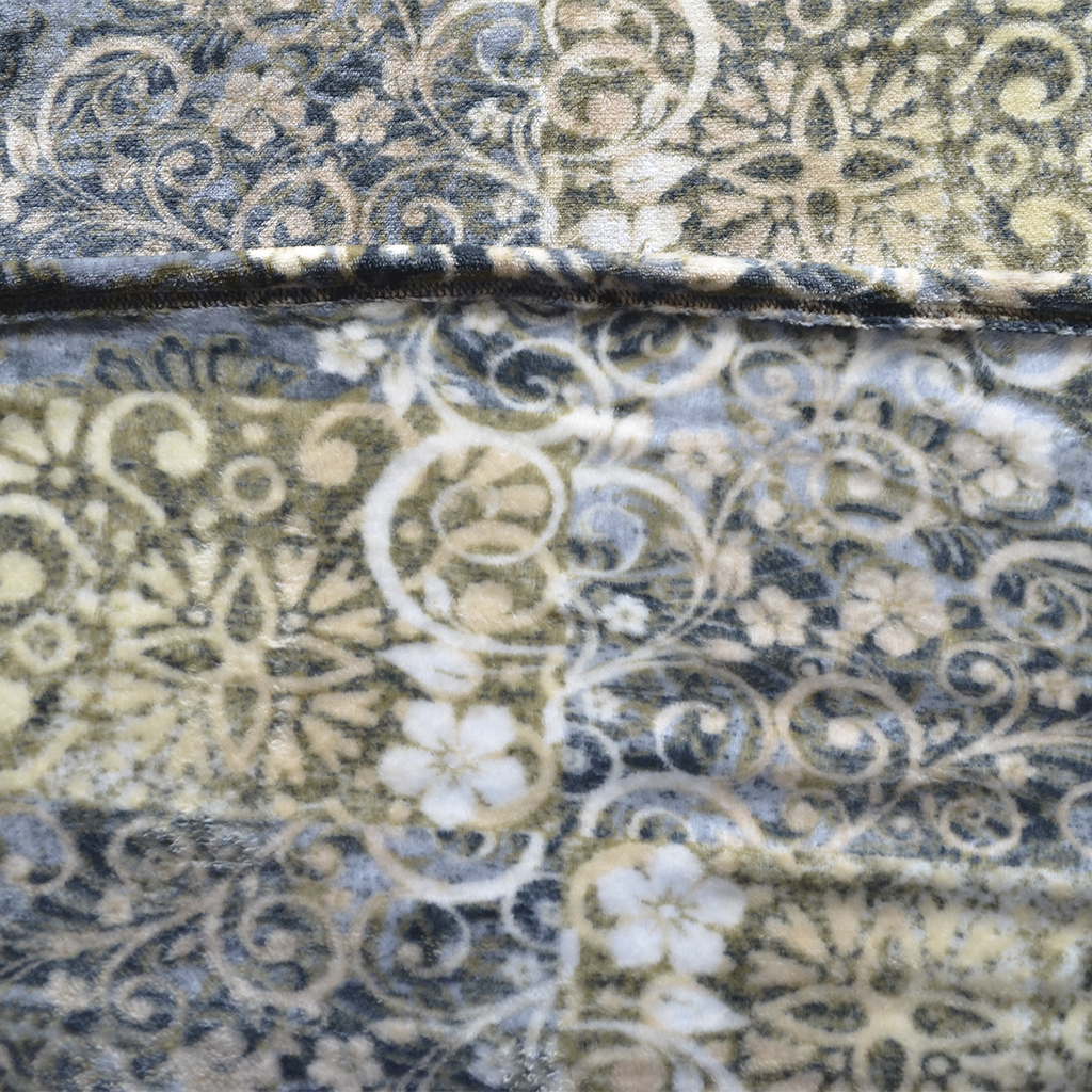 Cobertor Silk Estampado Damasco