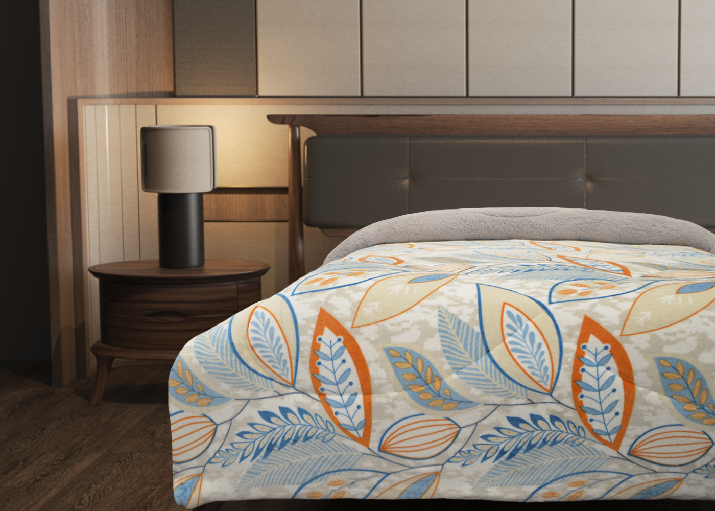 Edredón Don José Sobrecamero Azul