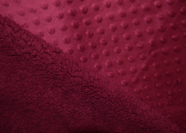 Edredón Dot Matrimonial Vino