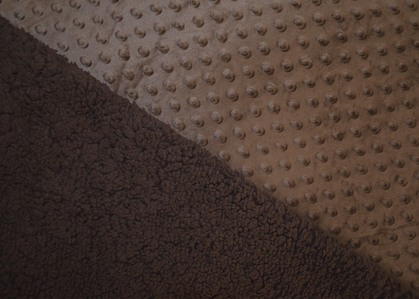 Edredón Dot Matrimonial Chocolate