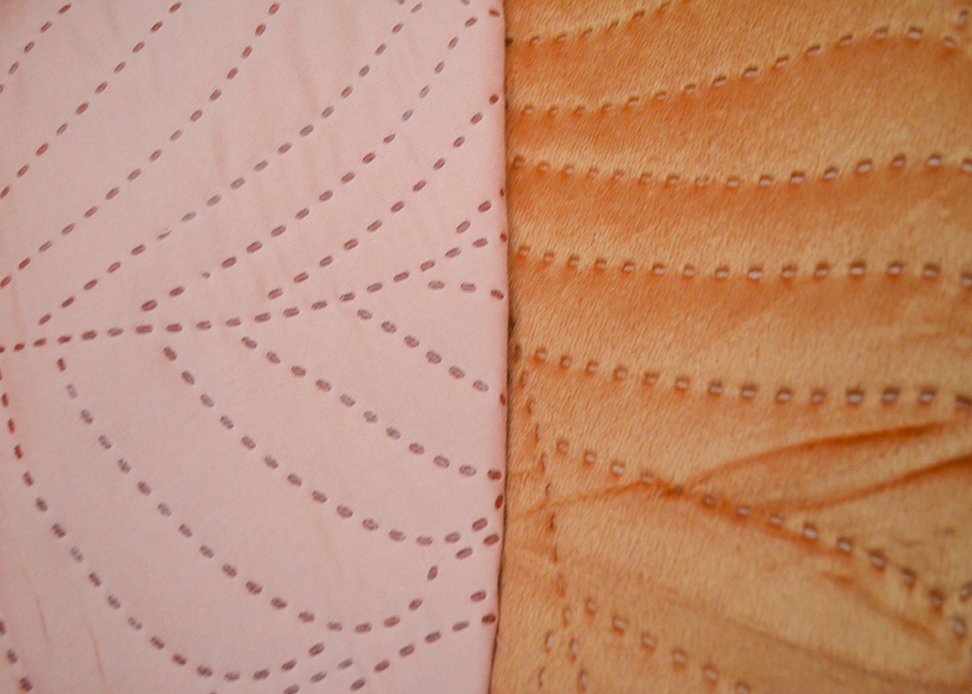 Colcha Durazno Matrimonial Mamey