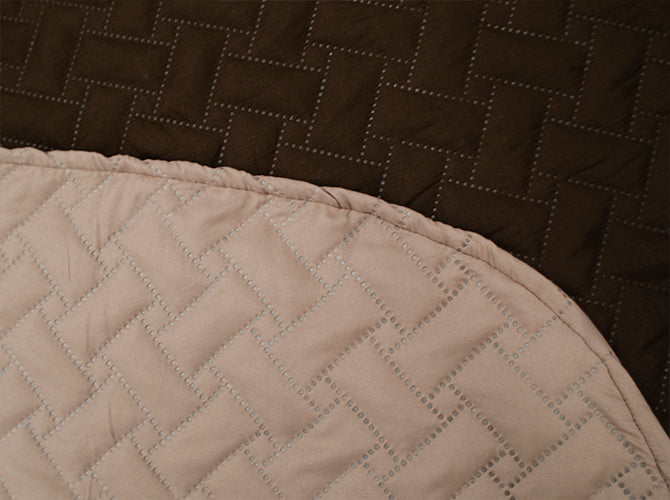 Edrecolcha Croasant Sobrecamero Chocolate Colchas