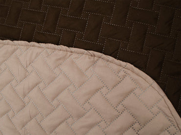 Edrecolcha Croasant Sobrecamero Chocolate Colchas