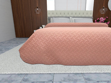 Edrecolcha Croasant Sobrecamero Coral Colchas