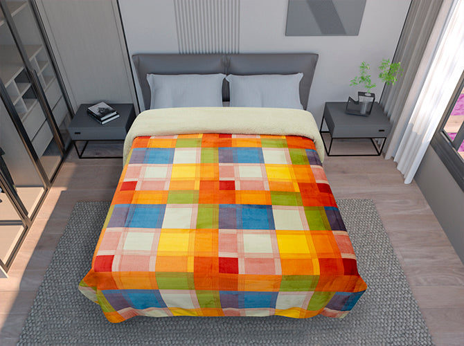 Edredón Matrimonial Bonded Plus Tetris Edredones