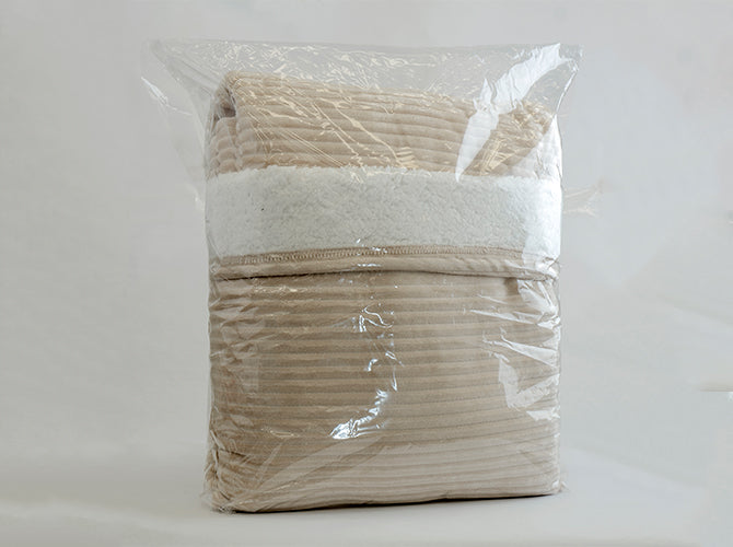 Edredón King Size Bonded Stripe