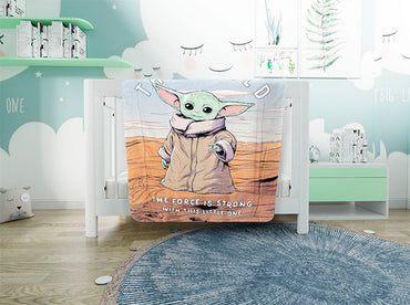 Edredón Cunero Borrego Baby Yoda