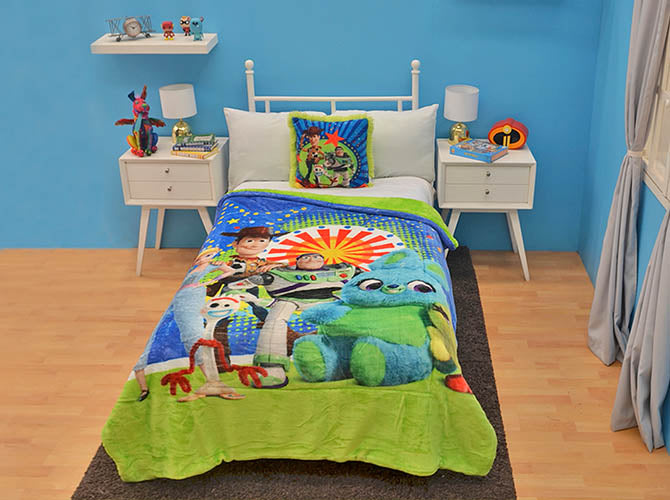 Edredón Borrego Serenity Individual Toy Story Amigos Edredones