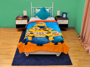 Edredón Borrego Serenity Individual Minions Amigos Edredones