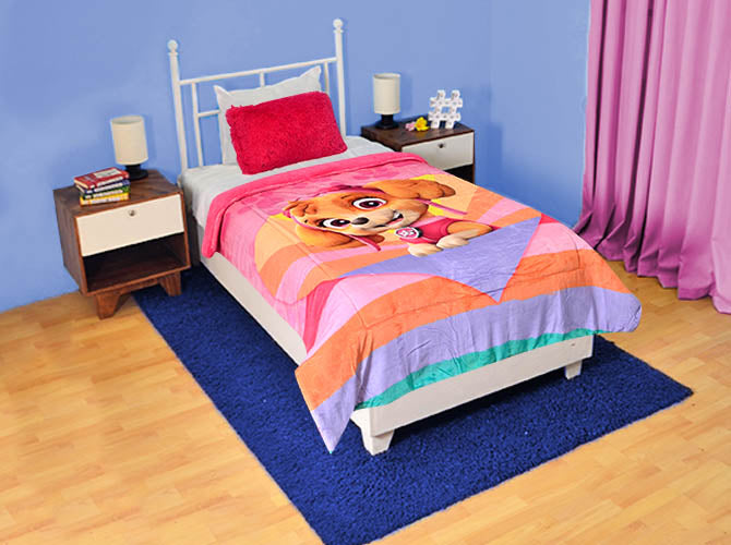 Edredón Borrego Serenity Individual Paw Patrol Skye Edredones