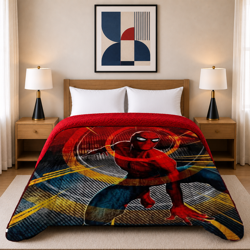 EDREDON SERENITY MATRIMONIAL SPIDERMAN