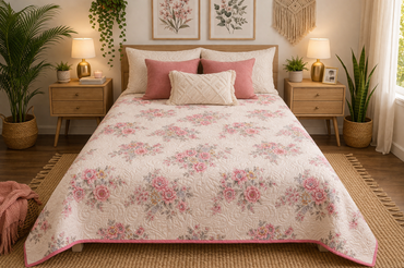 Edrecolcha Croasant Sobrecamero Flores