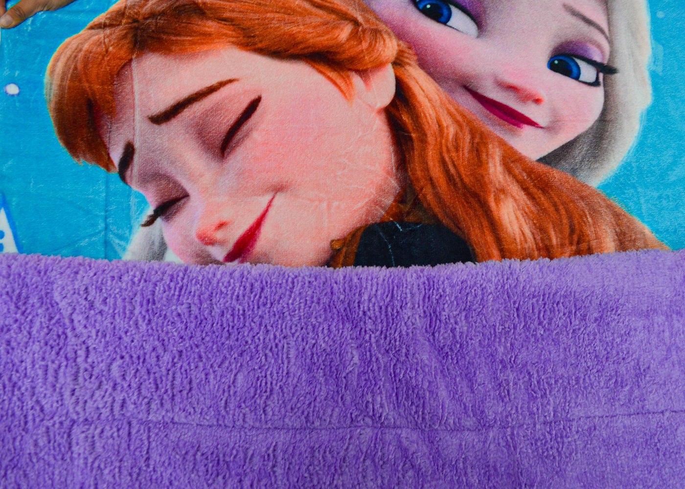 Edredón Cunero Borrego Frozen Abrazo Morado