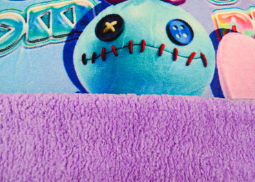 Edredón Cunero Borrego Stitch Ternura