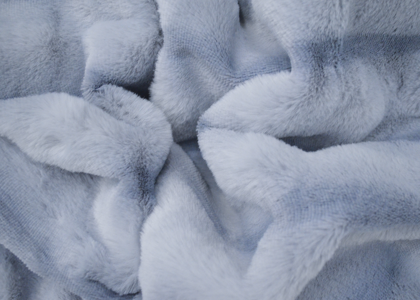 Frazada Bonded Rabbit Blue