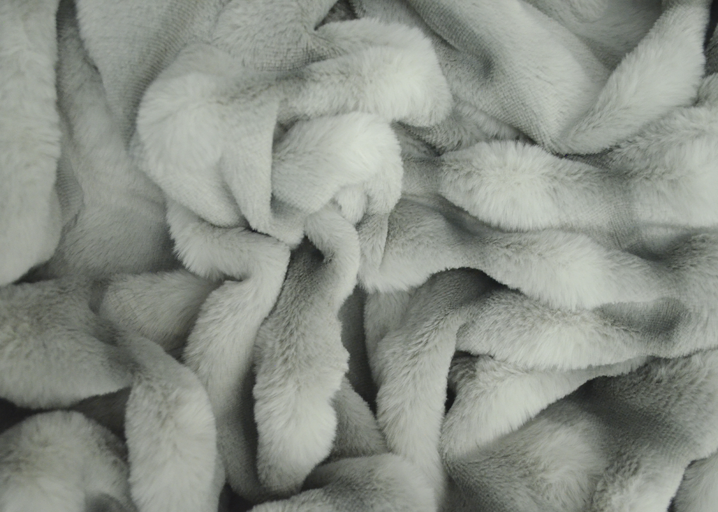 Frazada Bonded Rabbit Silver