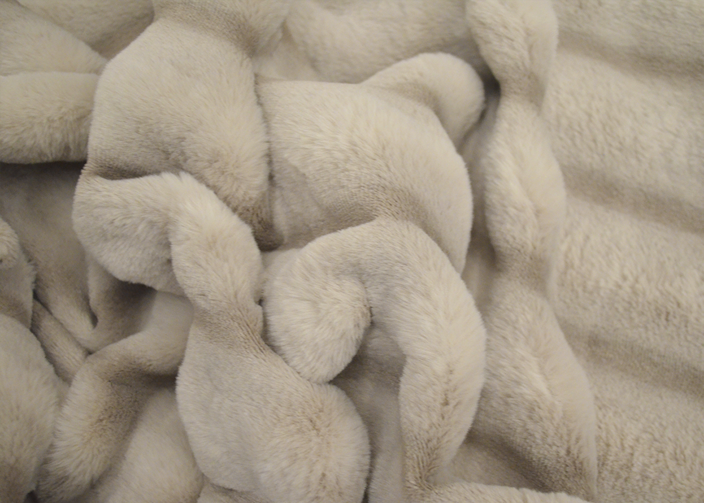Frazada Bonded Rabbit Taupe