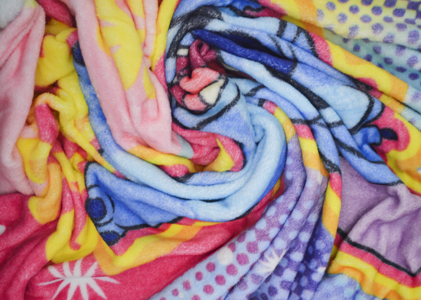 Frazada Disney Baby Rachel Silk Stitich Azul