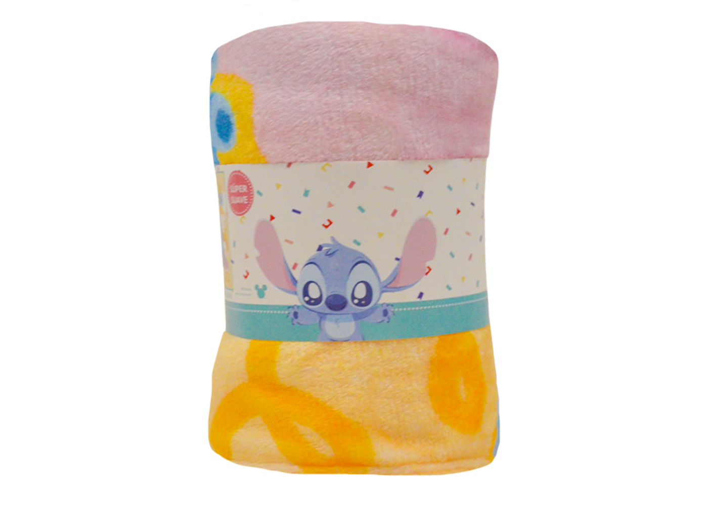 Frazada Baby Tersupiel Stitch Amarillo