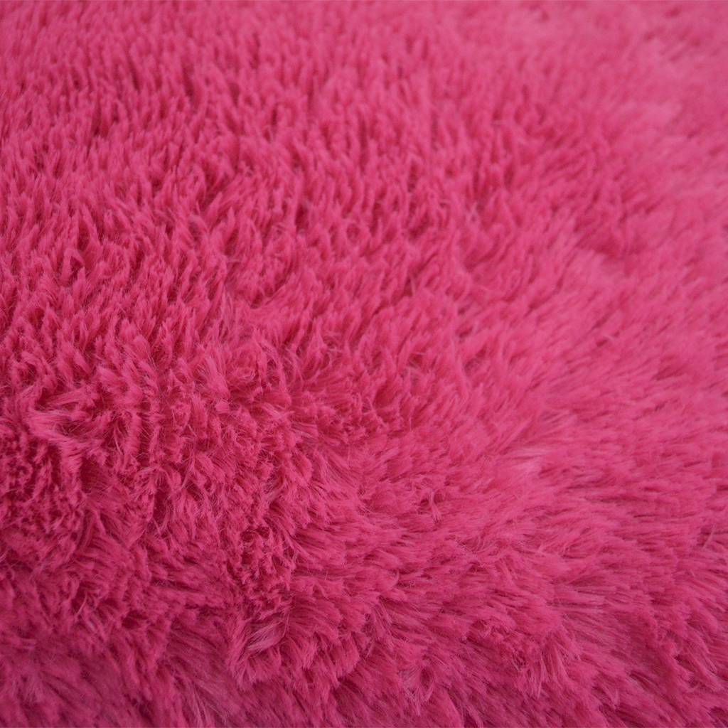 Almohada Peluda Fucsia