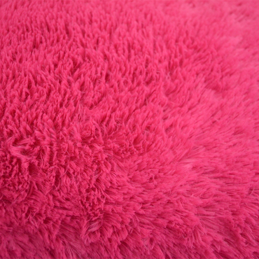 Almohada Peluda Fucsia