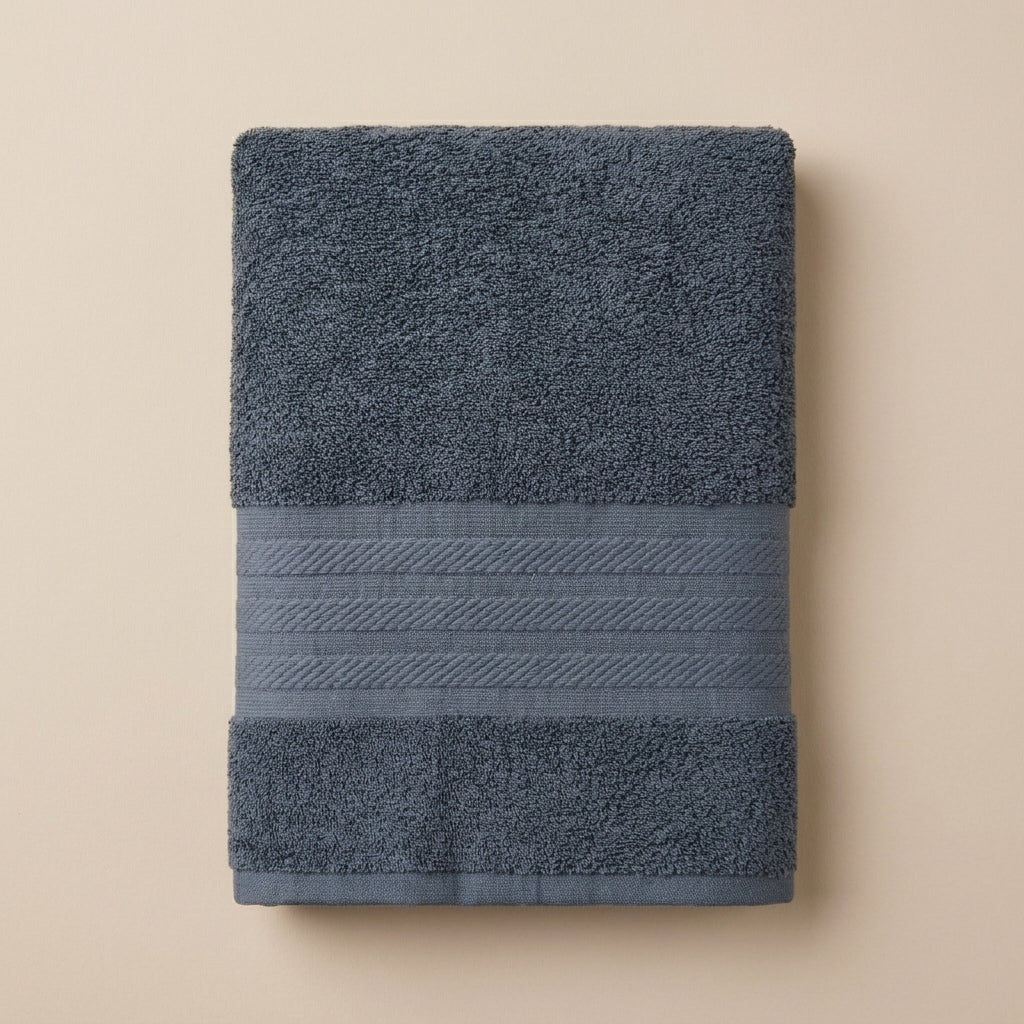 TOALLA BAÑO COMPLETO PLUS GRIS OXFORD