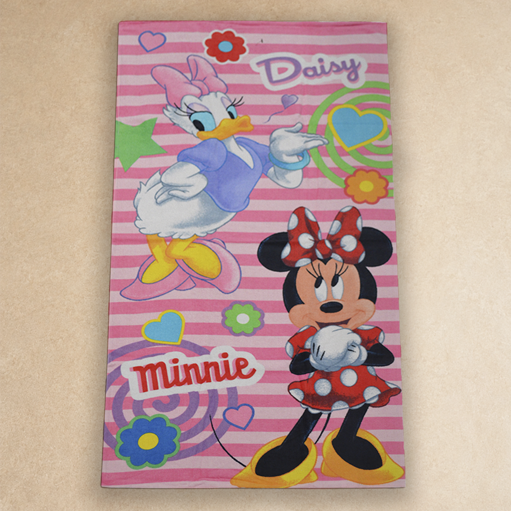 TOALLA 1/2 BAÑO MINNIE Y DAISY