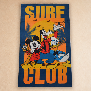 TOALLA 1/2 BAÑO MICKEY SURF CLUB