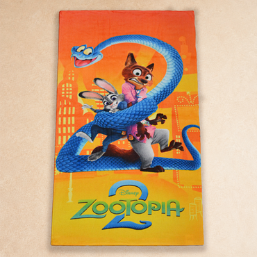 TOALLA 1/2 BAÑO ZOOTOPIA 2