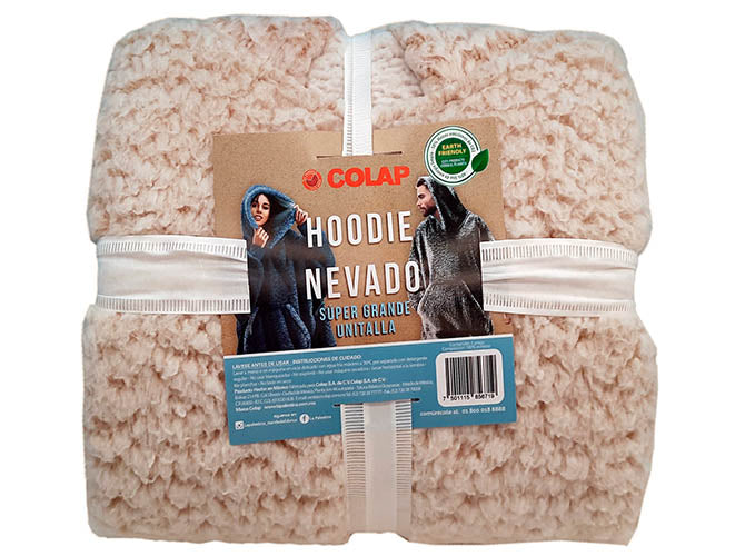 Hoodie Borrego Nevado Capas