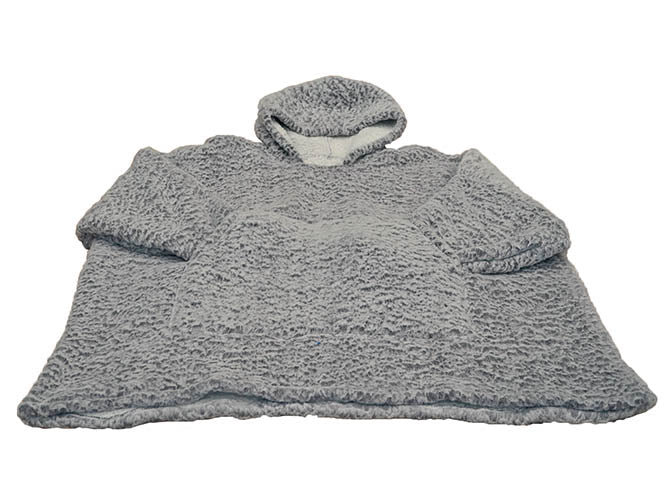 Hoodie Borrego Nevado Gris Capas