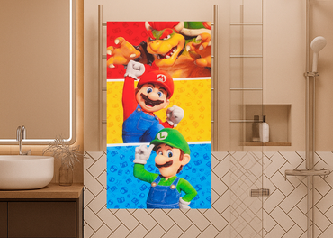 Toalla Sustentable Mario Bros Multicolor