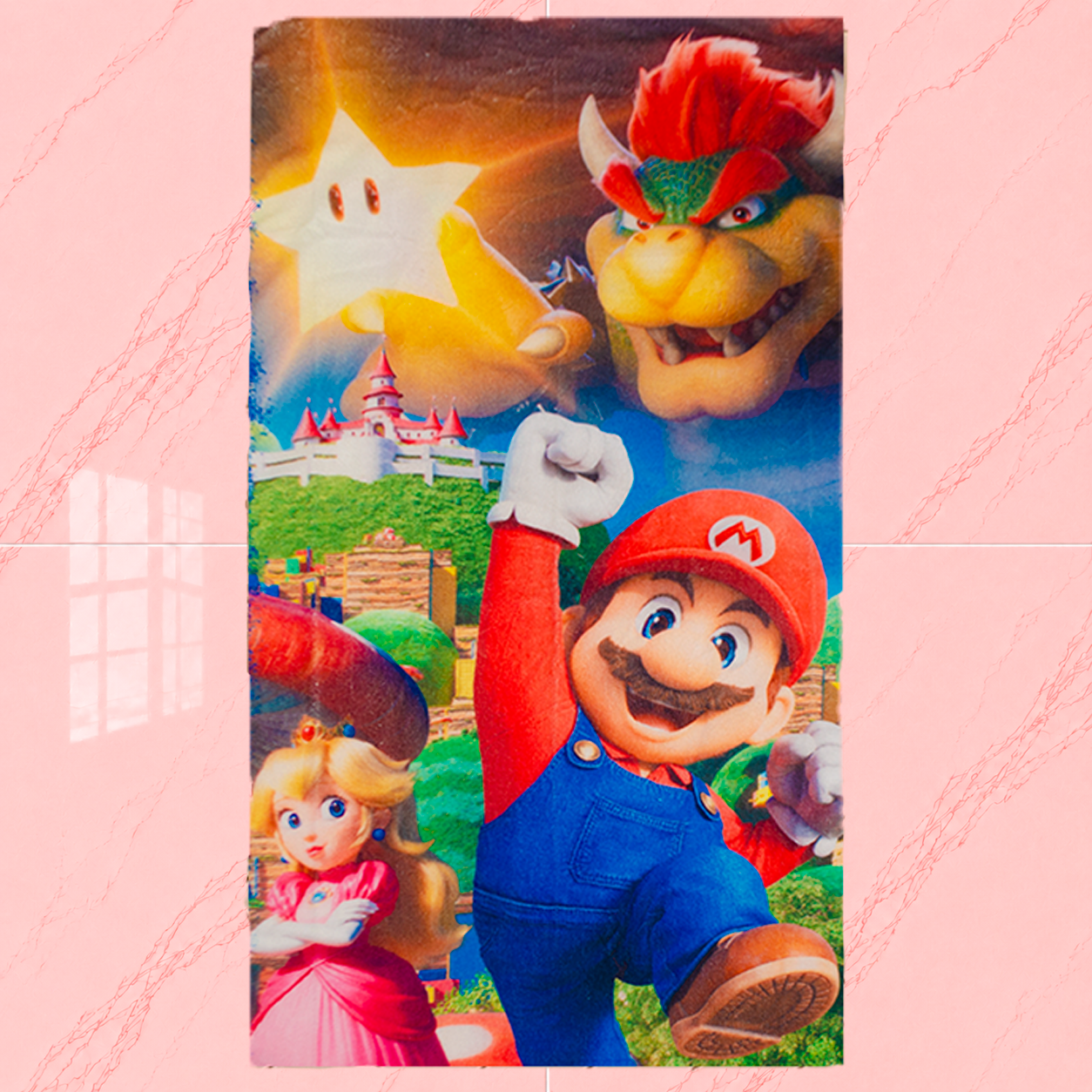 Toalla Cotton Mix Mario Bros