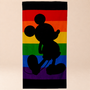 Toalla Medio Baño Disney Mickey Rainbow
