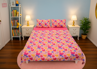 Sábana Polar Matrimonial Minnie