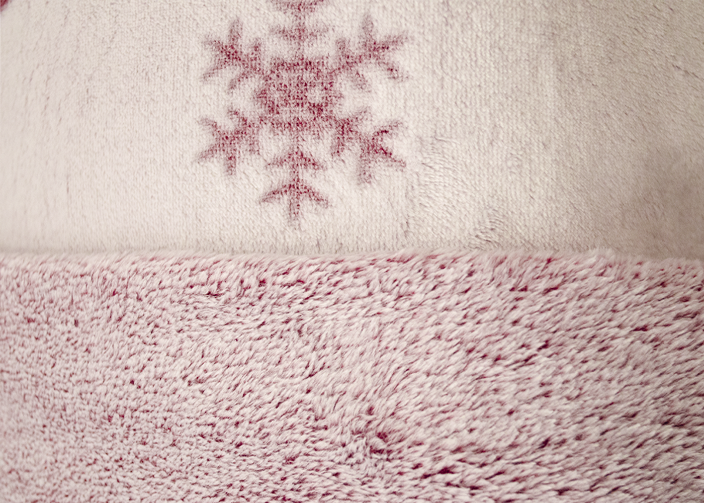 Cobertor Nevado Matrimonial Ciervo Rojo