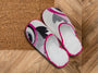 Pantuflas Unisex M Búhos Rosa