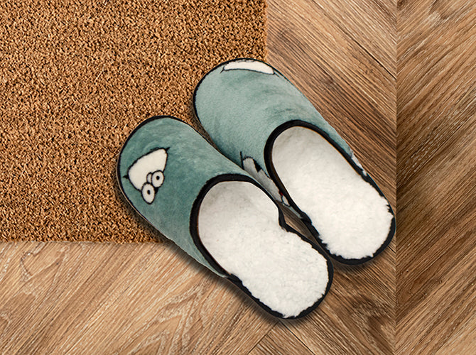 Pantuflas Unisex M Pingüinos