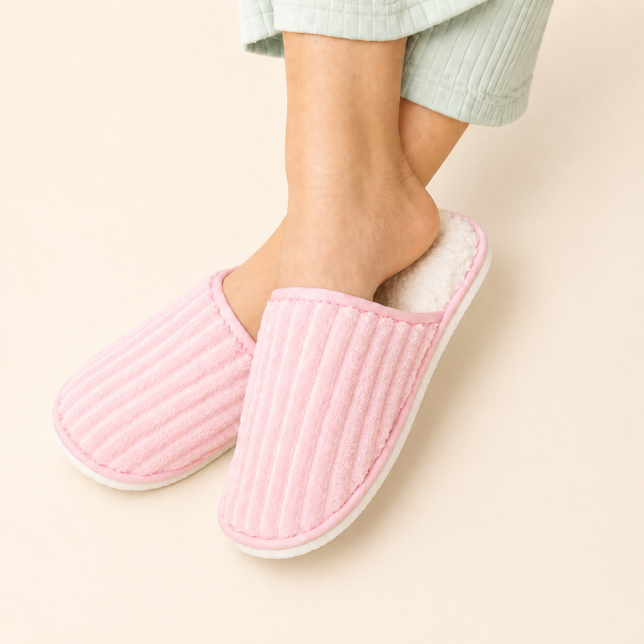Pantuflas Unisex Rosa