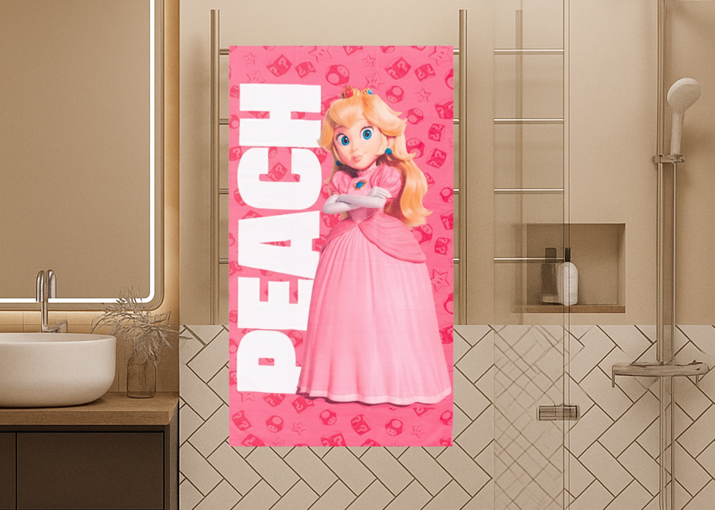 Toalla Sustentable Peach Rosa