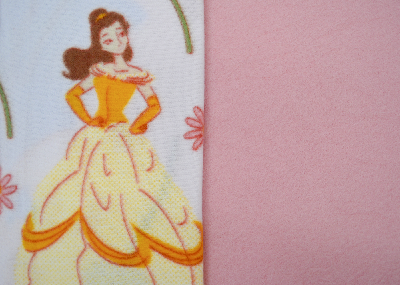 Sábana Polar Matrimonial Princesas