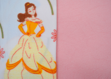 Sábana Polar Matrimonial Princesas