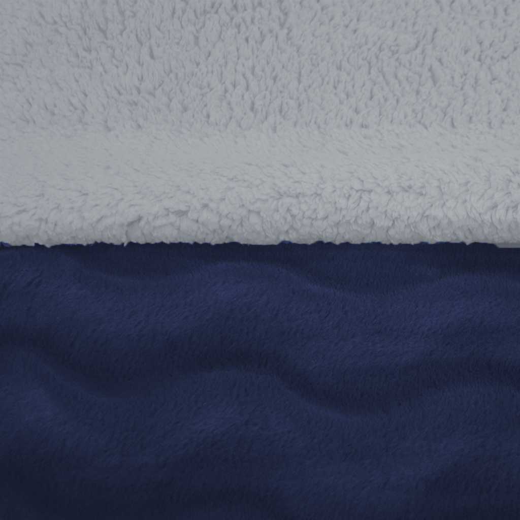 Edredón Sobrecamero Rabbit Blue Ondas