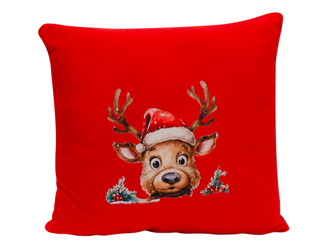Set Cojín Navideño Rojo