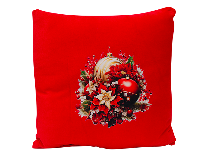 Set Cojín Navideño Rojo