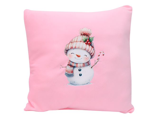 Set Cojín Navideño Rosa