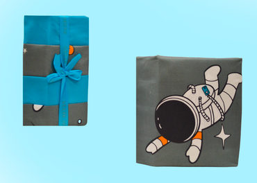 Sábanas Bambú Matrimonial Astronautas