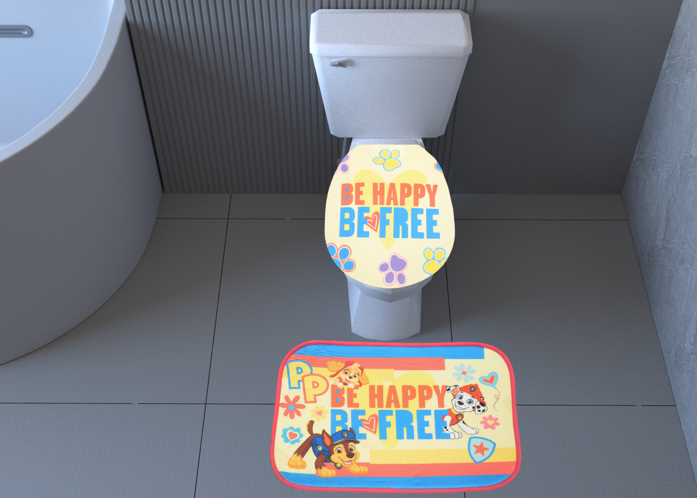 Set De Baño 2 Pzas Disney Paw Patrol