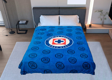 Cobertor Matrimonial Rachel Silk Cruz Azul La Máquina