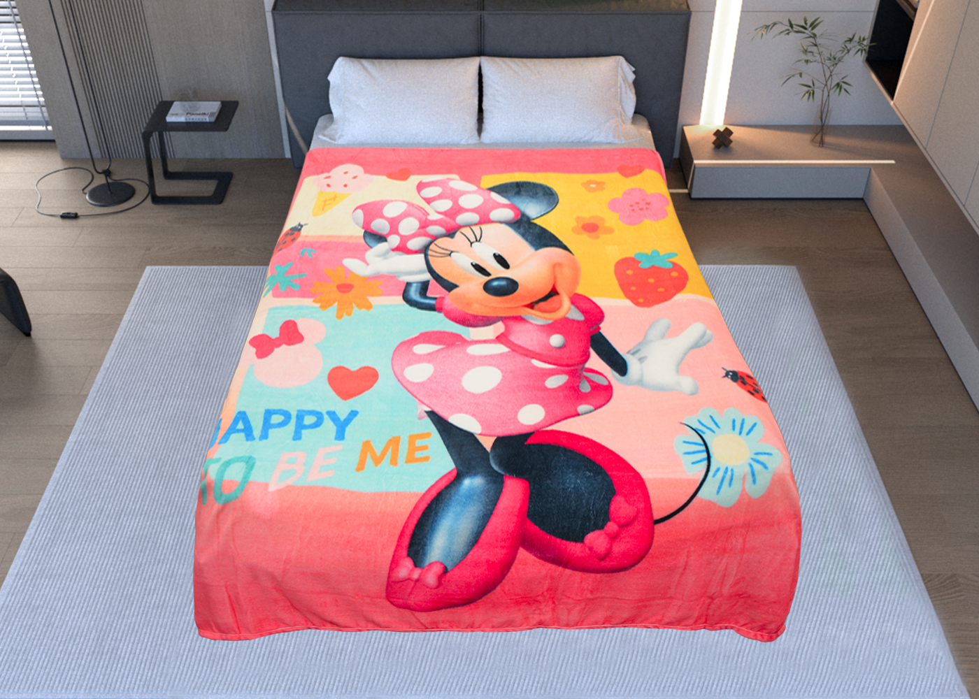 Cobertor Rachel Silk Matrimonial Minnie